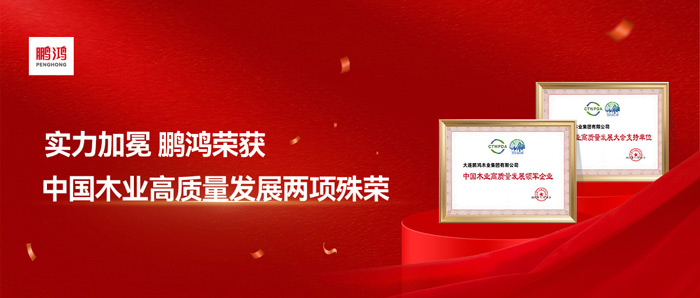 实力加冕丨老子有钱lzyq88官网再获中国木业高质量开展两项殊荣